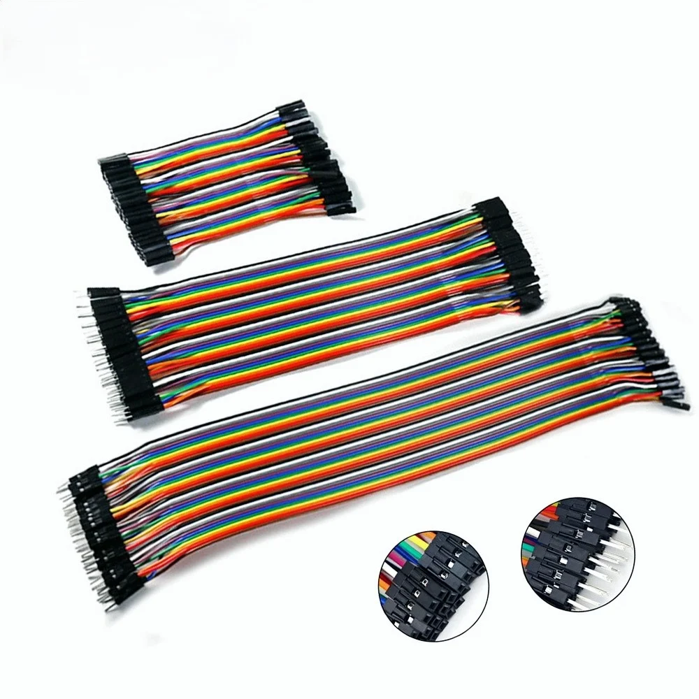 20-40pcs Dupont Wire Male to Male + Female to Female and Male to Female Cable DIY Electronic Wire breadboard Jumper Wire 20CM
20-40pcs Dupont Wire Male to Male + Female to Female and Male to Female Cable DIY Electronic Wire breadboard Jumper Wire 20CM