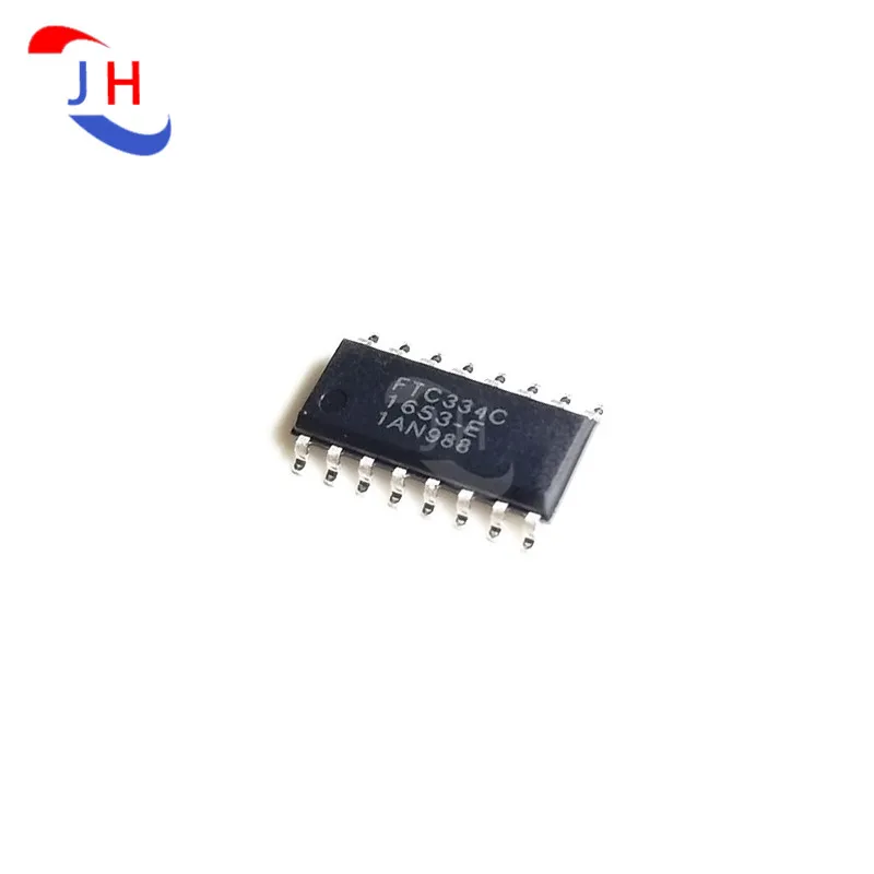 1/5PCS 100% genuine FTC334 capacitive touch IC key processing chip FTC334C SMD SOP16
1/5PCS 100% genuine FTC334 capacitive touch IC key processing chip FTC334C SMD SOP16