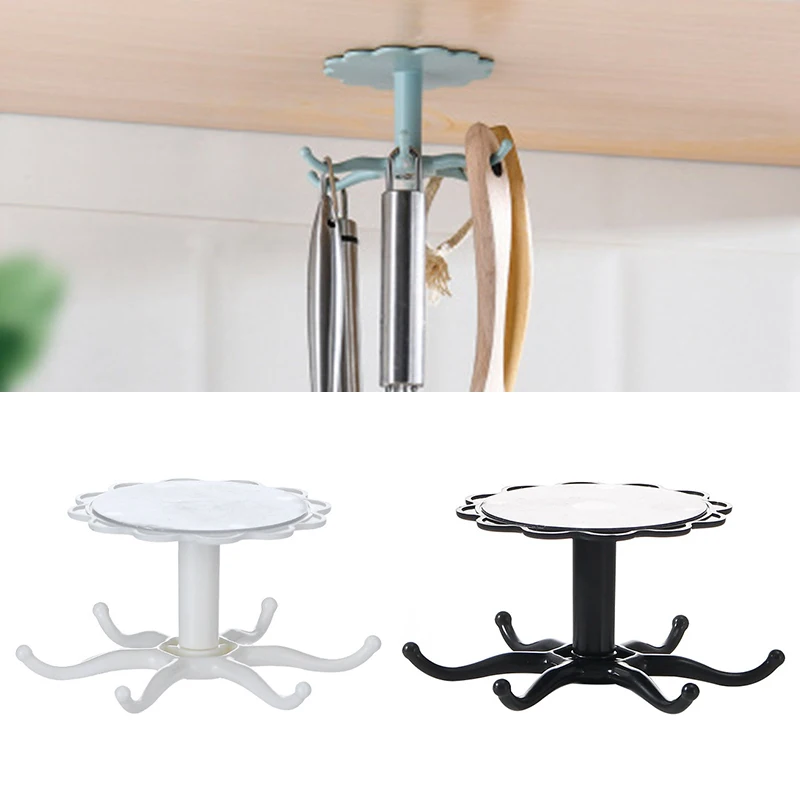 360 Degrees Rotated Kitchen Hooks Self Adhesive 6 Hooks Home Wall Door Hook Handbag Clothes Ties Bag Hanger Hanging Rack
360 Degrees Rotated Kitchen Hooks Self Adhesive 6 Hooks Home Wall Door Hook Handbag Clothes Ties Bag Hanger Hanging Rack