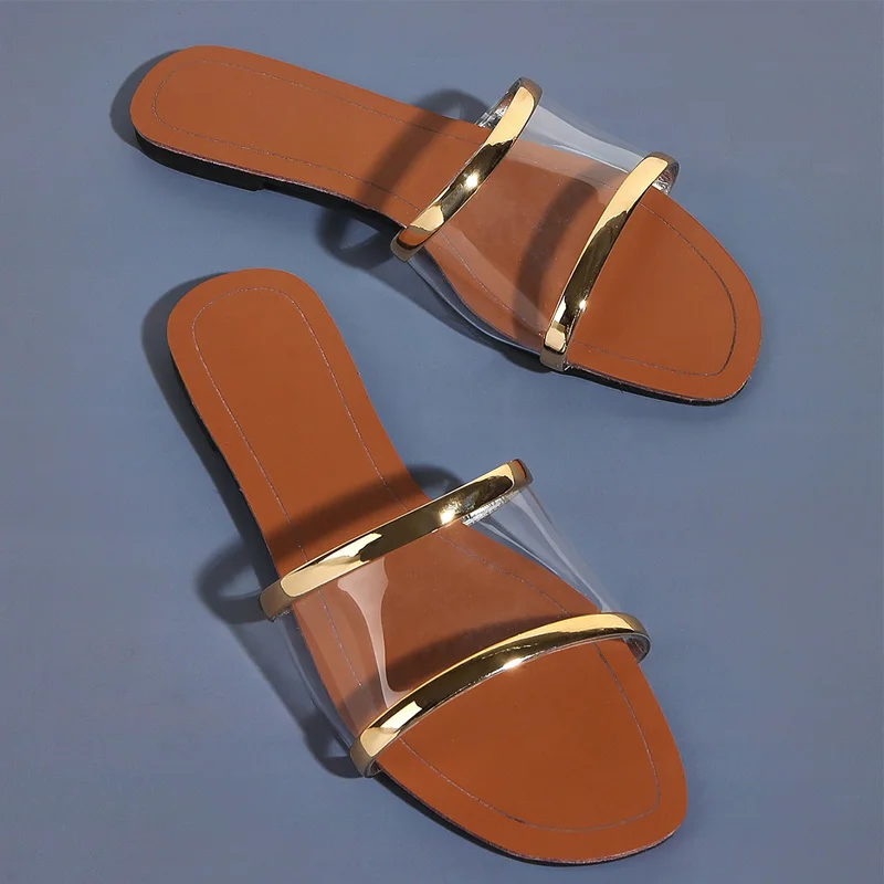 2020 Woman Summer Slippers Shoes Woman Now Transparent open Toe Female Shoes Outdoor Flat Beach Lady Slippers Comfortable Sandal
2020 Woman Summer Slippers Shoes Woman Now Transparent open Toe Female Shoes Outdoor Flat Beach Lady Slippers Comfortable Sandal
