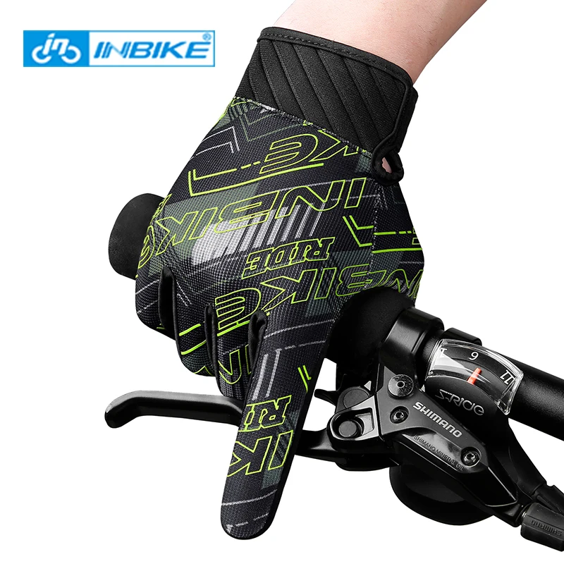 INBIKE Shockproof Cycling Gloves 5mm Thickened Palm Pad Men MTB Bike Gloves Women Breathable Full Finger Bicycle Gloves BC120
INBIKE Shockproof Cycling Gloves 5mm Thickened Palm Pad Men MTB Bike Gloves Women Breathable Full Finger Bicycle Gloves BC120