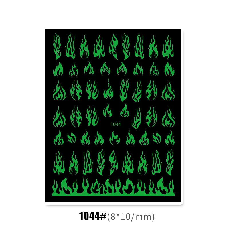 3D Luminous Nail Stickers Flame Butterfly Star Moon Summer Design Glow in The Dark Sliders Manicure Decorations
3D Luminous Nail Stickers Flame Butterfly Star Moon Summer Design Glow in The Dark Sliders Manicure Decorations
