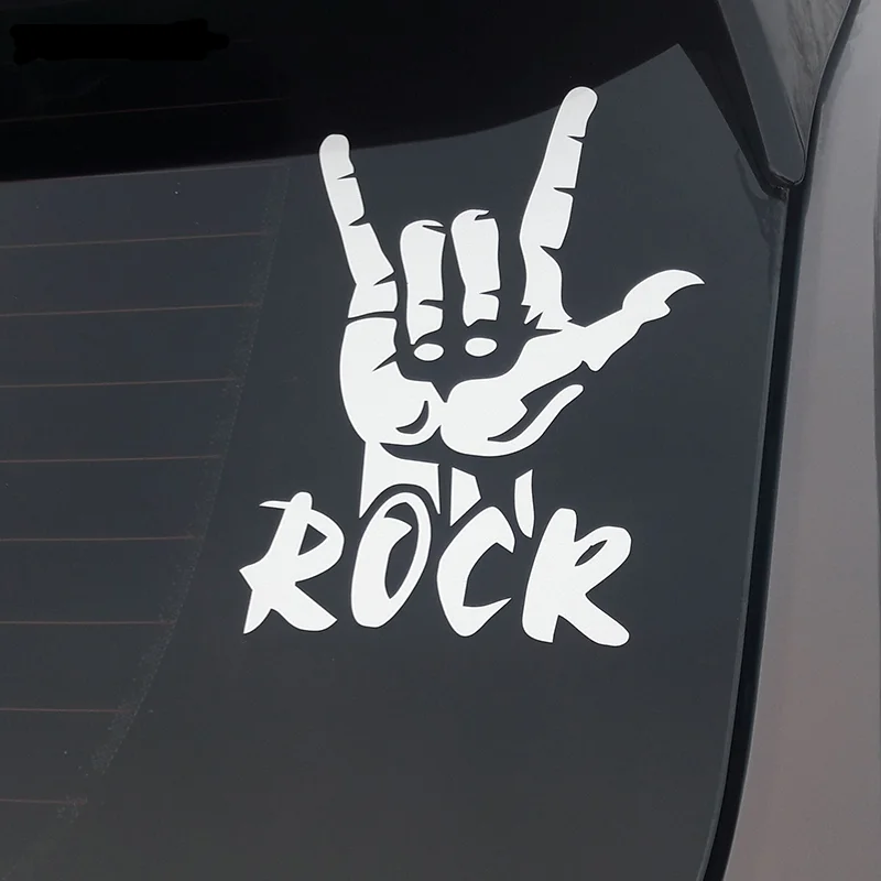 Funny Car Sticker Auto Decals Styling Rock Finger Auto Bumper Window Reflective Waterproof Scratch-Proof Accessories KK 23*15cm 
Funny Car Sticker Auto Decals Styling Rock Finger Auto Bumper Window Reflective Waterproof Scratch-Proof Accessories KK 23*15cm