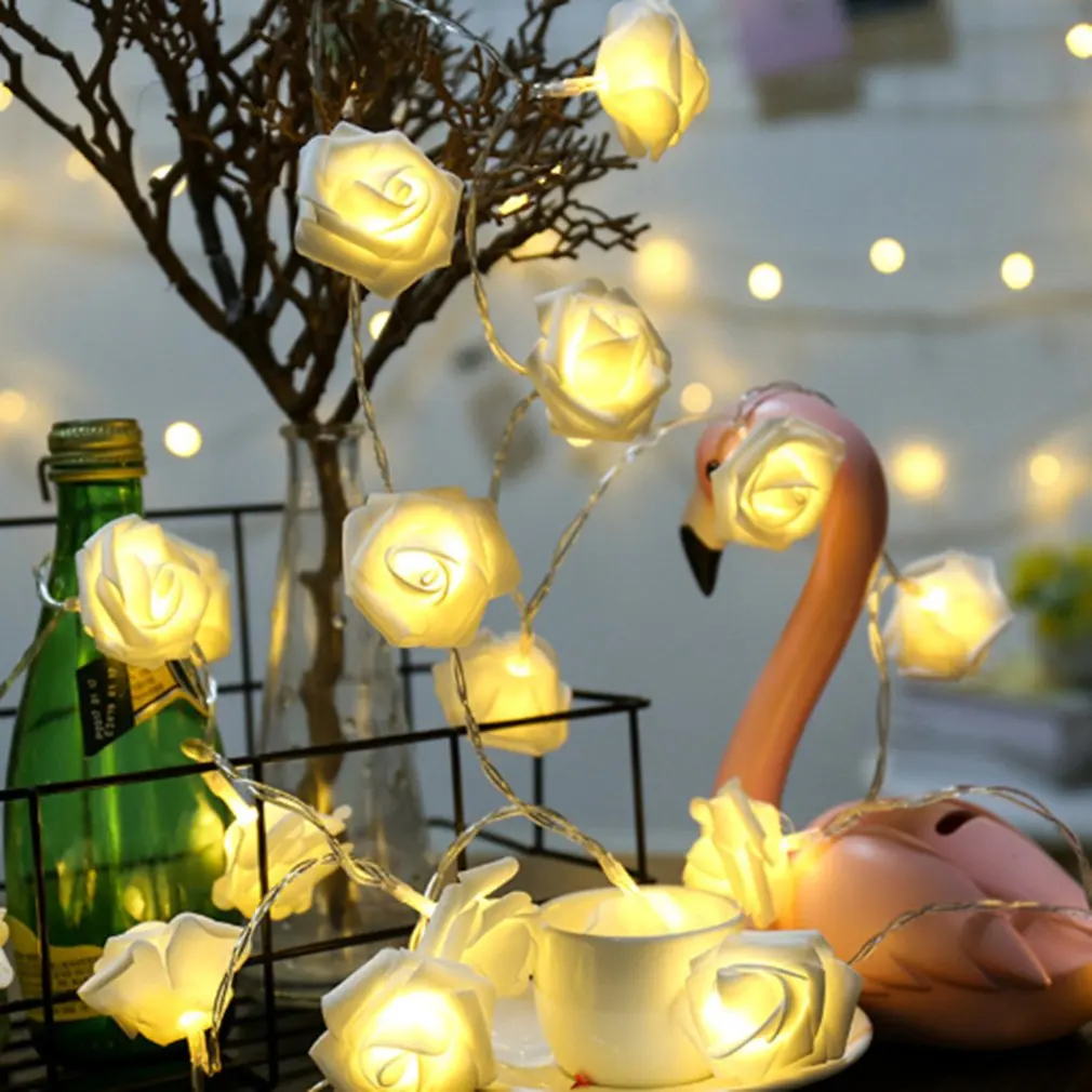 LED Christmas Lights Rose String Lights House Decoration Lantern String Lamp 2.5m Simulation Rose Decoration Lamp
LED Christmas Lights Rose String Lights House Decoration Lantern String Lamp 2.5m Simulation Rose Decoration Lamp