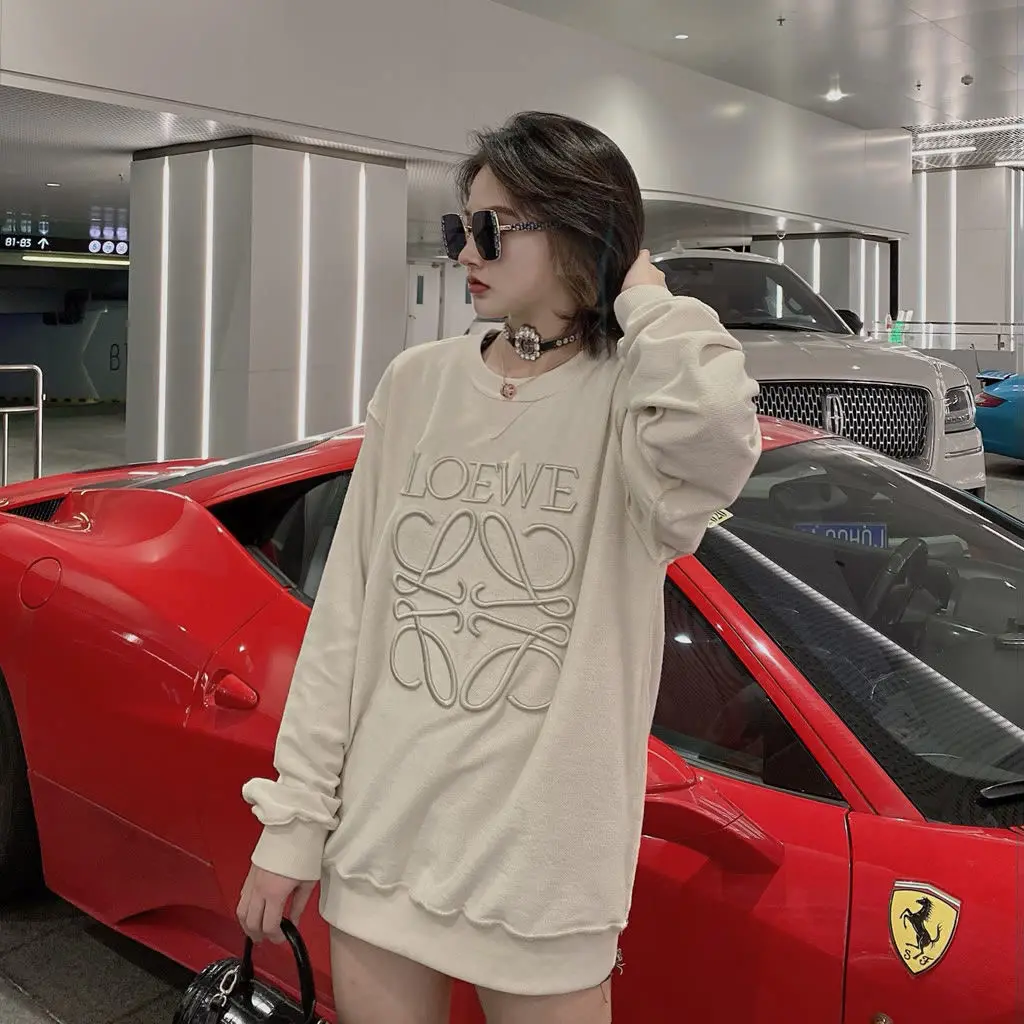 Tide round neck long sleeve female 2020 autumn new Korean wind loose casual vests ins embroidered coat female
Tide round neck long sleeve female 2020 autumn new Korean wind loose casual vests ins embroidered coat female