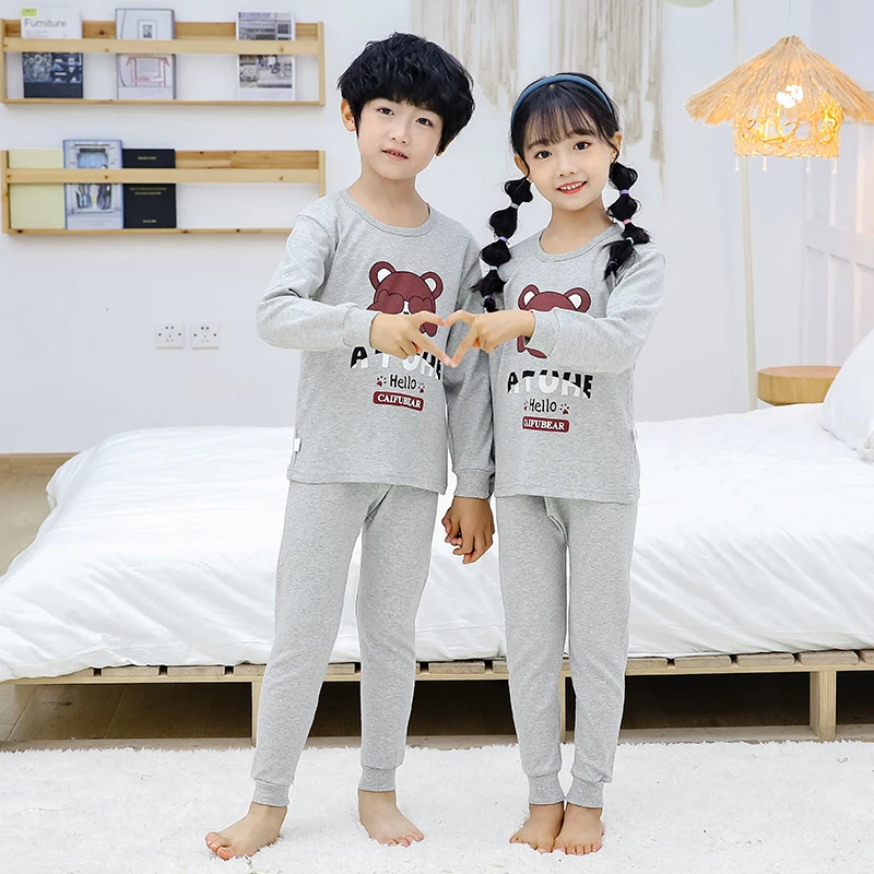 Spring and Autumn Baby Infant Clothes Kids Pajamas Girls Boys Sleepwear Nightwear Animal Cartoon Sets Cotton Children's Clothing
Spring and Autumn Baby Infant Clothes Kids Pajamas Girls Boys Sleepwear Nightwear Animal Cartoon Sets Cotton Children's Clothing