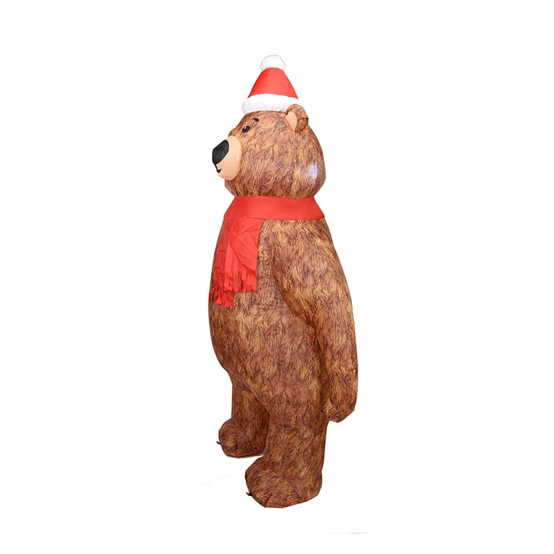 6.8 Foot Tall Lighted Christmas Inflatable Teddy Bear With Hat LED Yard Art Decorat Kids Outdoor Toys For Christmas Party
6.8 Foot Tall Lighted Christmas Inflatable Teddy Bear With Hat LED Yard Art Decorat Kids Outdoor Toys For Christmas Party