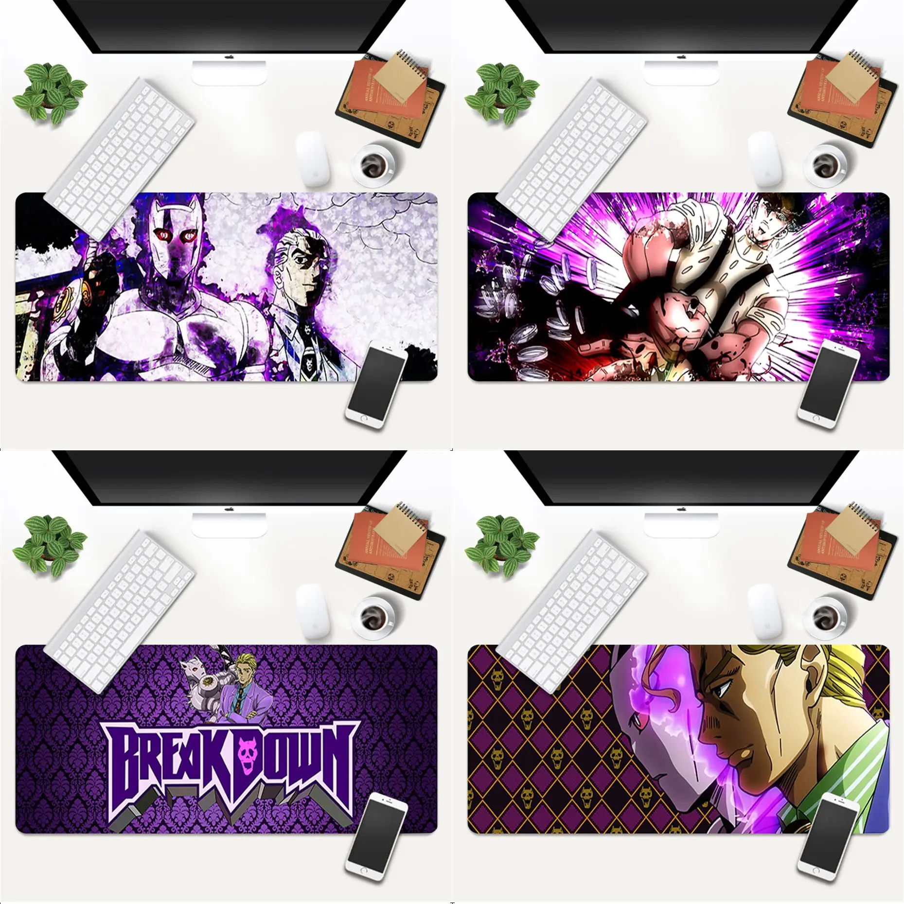 MaiYaCa пользовательский кожаный jojo простые игровые коврики коврик для мыши игровой