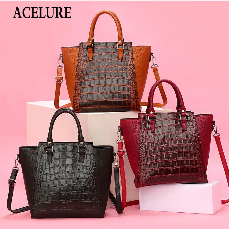 ACELURE Shoulder Bags for Women Luxury Handbag PU Leather Women Trapeze Bags Designer Crossbody Bag Vintage Fashion Handbags
ACELURE Shoulder Bags for Women Luxury Handbag PU Leather Women Trapeze Bags Designer Crossbody Bag Vintage Fashion Handbags