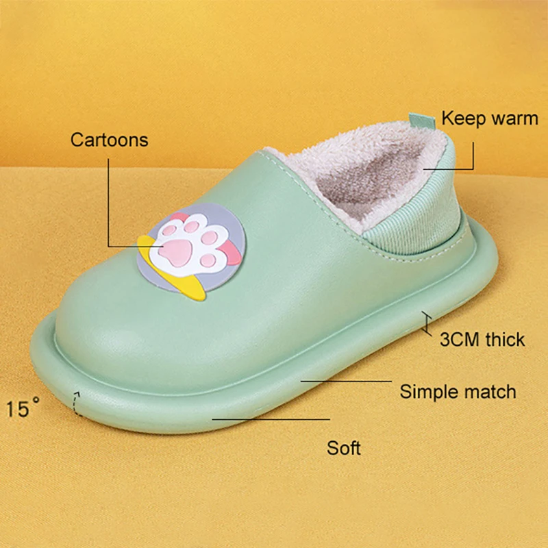 Women Winter Home Slippers Cartoon Cat Shoes Non-slip Soft Winter Warm House Slippers Indoor Bedroom Lovers Couples Plus Size 45
Women Winter Home Slippers Cartoon Cat Shoes Non-slip Soft Winter Warm House Slippers Indoor Bedroom Lovers Couples Plus Size 45