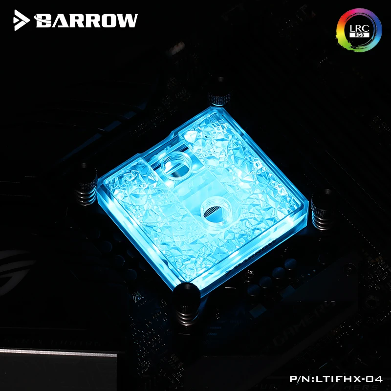 Barrow CPU water cooling block for INTEL socket LGA 2011, 5V 3PIN of 2066 support synchronous motherboard X99,X299 LTIFHX-04
Barrow CPU water cooling block for INTEL socket LGA 2011, 5V 3PIN of 2066 support synchronous motherboard X99,X299 LTIFHX-04