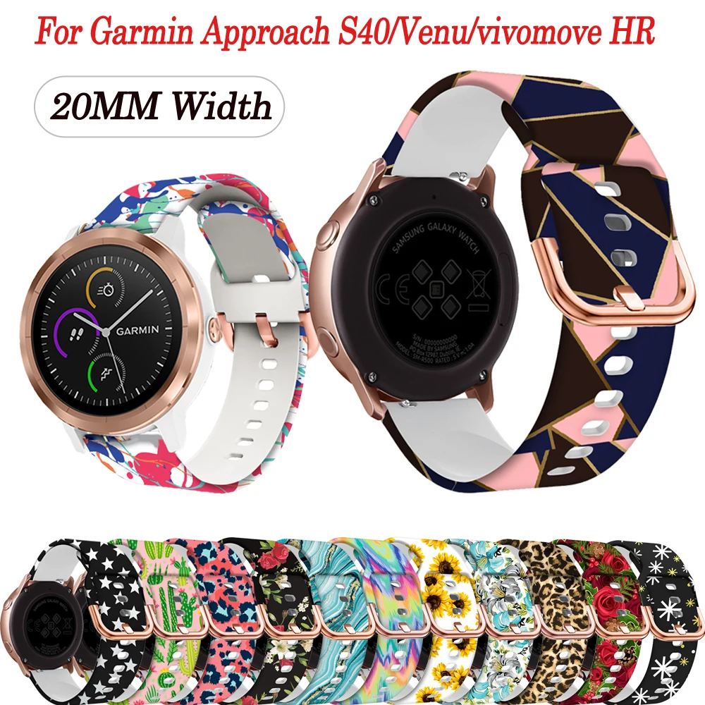 20MM Smart Watch Band Strap Resin For Garmin Venu SQ Vivoactive 3 Silicone Wristband For Forerunner 645 245 Vivomove HR Bracelet
20MM Smart Watch Band Strap Resin For Garmin Venu SQ Vivoactive 3 Silicone Wristband For Forerunner 645 245 Vivomove HR Bracelet