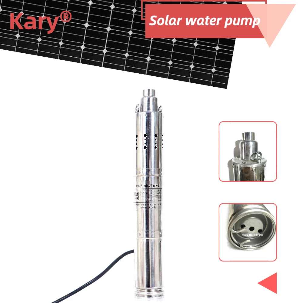 DC12V 150W солнечный насос 3 "Солнечный погружной насос высокого давления Солнечный водяной насос запасные части винтового насоса
DC12V 150W солнечный насос 3 "Солнечный погружной насос высокого давления Солнечный водяной насос запасные части винтового насоса