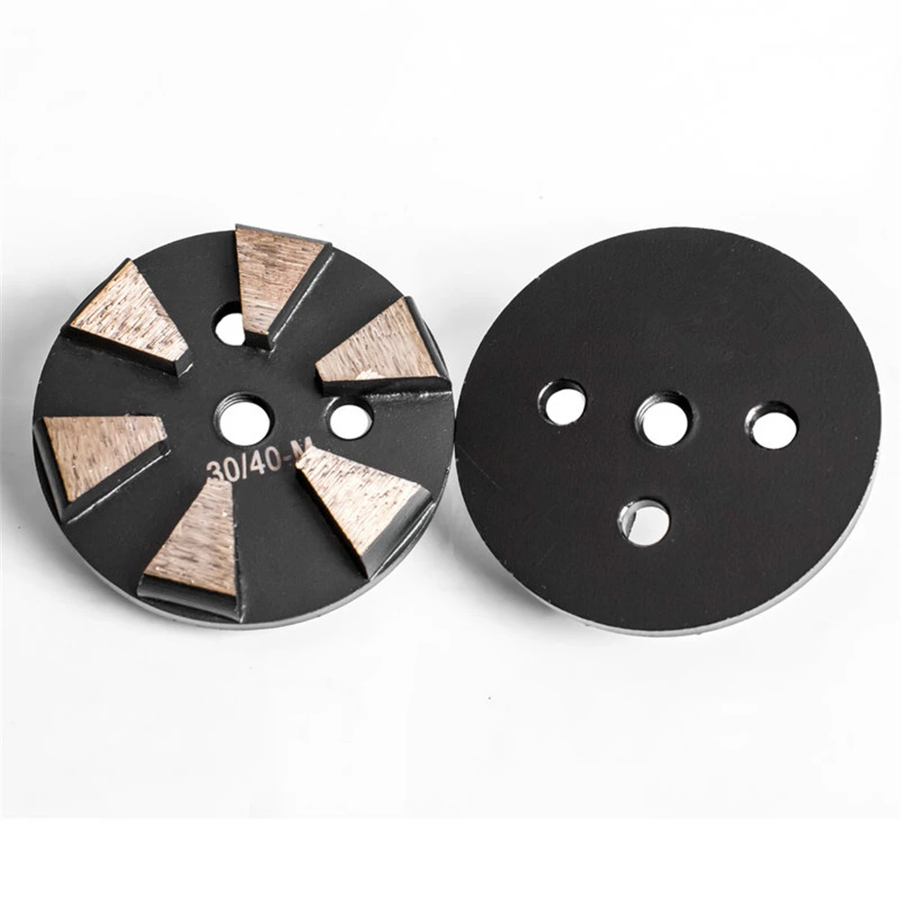 GD79 Velcro Back Diamond Grinding Pads 4 Inch D100mm Sticking Style Metal Bond Floor Disc for Grinder Machine 9PCS | Инструменты