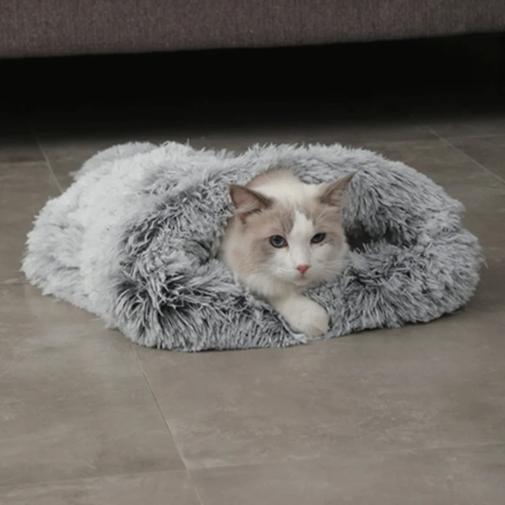 Pet Nest Plush Warm and Windproof Closed Sleeping Bag In Autumn Winter, Luxury High-end Comfortable Mattress for Cats Dogs
Pet Nest Plush Warm and Windproof Closed Sleeping Bag In Autumn Winter, Luxury High-end Comfortable Mattress for Cats Dogs