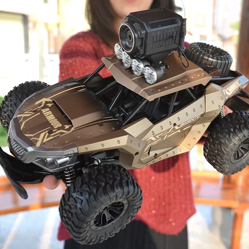 1:12 RC Car 2.4GHz 4WD With HD Camera Cars Off Road Buggy Toy High Speed Climbing RC Car Real-Time Transmission Kids Toys
1:12 RC Car 2.4GHz 4WD With HD Camera Cars Off Road Buggy Toy High Speed Climbing RC Car Real-Time Transmission Kids Toys
