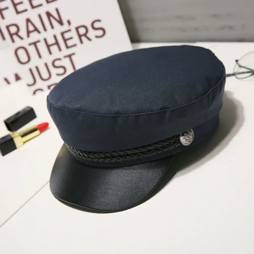 Fashion Women Men Military Hat Spring Autumn Sailor Hats Black Ladies Beret Caps Flat Top Captain Cap Travel Cadet Octagonal Hat
Fashion Women Men Military Hat Spring Autumn Sailor Hats Black Ladies Beret Caps Flat Top Captain Cap Travel Cadet Octagonal Hat