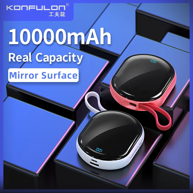 Внешний аккумулятор, ёмкость 10000мАч, LED дисплей, зеркальная поверхность, подойдёт для iPhone 12 и Xiaomi
Внешний аккумулятор, ёмкость 10000мАч, LED дисплей, зеркальная поверхность, подойдёт для iPhone 12 и Xiaomi