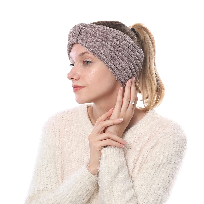 Winter Cross Braid Knitted Headband for Women Soft Woolen Solid Color Warmer Ear Turban Hairband Women Hair Accessories Bandana
Winter Cross Braid Knitted Headband for Women Soft Woolen Solid Color Warmer Ear Turban Hairband Women Hair Accessories Bandana
