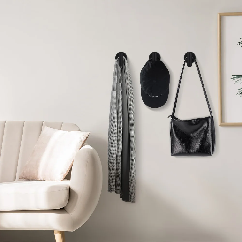 DOITOOL 2pcs Black Coat Hook 304 Stainless Steel Robe Holder Heavy Duty Bath Brush Hanger for Kitchen Garage Hotel
DOITOOL 2pcs Black Coat Hook 304 Stainless Steel Robe Holder Heavy Duty Bath Brush Hanger for Kitchen Garage Hotel