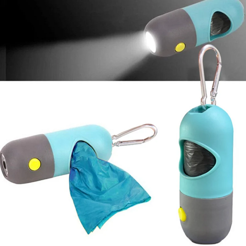 LED Pet Poop Bag Dispenser Portable Pet Waste Box Dog Garbage Bag Box with Luminous Torch Light Dog Rubbish Box Pet Accessories
LED Pet Poop Bag Dispenser Portable Pet Waste Box Dog Garbage Bag Box with Luminous Torch Light Dog Rubbish Box Pet Accessories