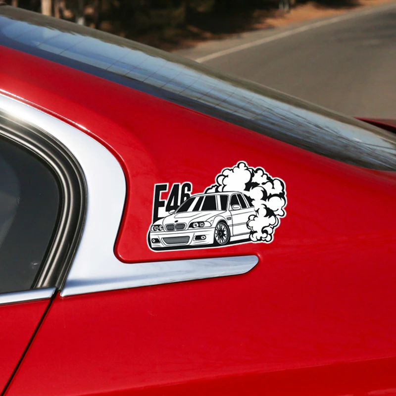 Car Stickers E46 For BMW Reflective PVC Funny Creative Decoration Decals Fuel Tank Cap Windshield Auto Tuning Styling D14
Car Stickers E46 For BMW Reflective PVC Funny Creative Decoration Decals Fuel Tank Cap Windshield Auto Tuning Styling D14