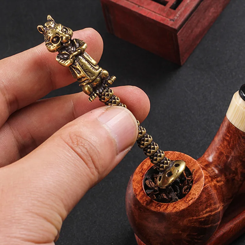 Six Holes Hollowed Brass Pipe Smoking Tool Tobacco Pipe Tamper Pokers Tool Cleaners Smoke Accessories
Six Holes Hollowed Brass Pipe Smoking Tool Tobacco Pipe Tamper Pokers Tool Cleaners Smoke Accessories