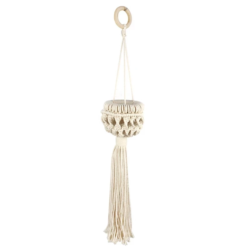 3Pcs Cotton Handmade Plant Hangers Macrame Flowerpot Holder Baskets Flowerpot Net Wall Hanging Woven Tapestry Home Decor
3Pcs Cotton Handmade Plant Hangers Macrame Flowerpot Holder Baskets Flowerpot Net Wall Hanging Woven Tapestry Home Decor