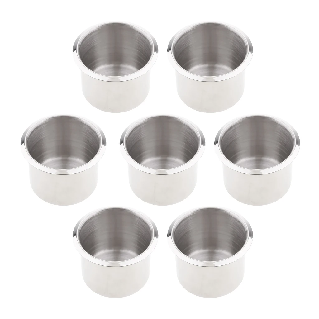 8pcs 2.68 inch Stainless Steel Boat RV Cup Drink Bottle Holder Corrosion Protection 68x55mm
8pcs 2.68 inch Stainless Steel Boat RV Cup Drink Bottle Holder Corrosion Protection 68x55mm