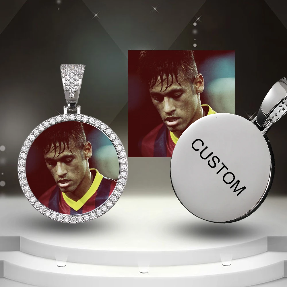 Hip Hop Custom Photo Memory Medallions Cubic Zircon Pendant Necklace With Tennis Chain Jewelry Personalized Men Iced Out Chokers
Hip Hop Custom Photo Memory Medallions Cubic Zircon Pendant Necklace With Tennis Chain Jewelry Personalized Men Iced Out Chokers