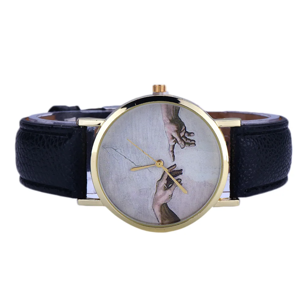 Women Halloween Christmas Devil Hand Pattern Watch Leather Analog Quartz Wrist Watch Dress Clock relojes mujer Drop shipping Q
Women Halloween Christmas Devil Hand Pattern Watch Leather Analog Quartz Wrist Watch Dress Clock relojes mujer Drop shipping Q