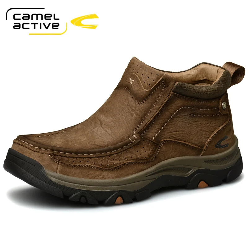 Camel Active Non-slip Spring/Autumn Men Boots Waterproof Leather Outdoor Boots Working Men Ankle Boots High Top Men Shoes 38~48
Camel Active Non-slip Spring/Autumn Men Boots Waterproof Leather Outdoor Boots Working Men Ankle Boots High Top Men Shoes 38~48