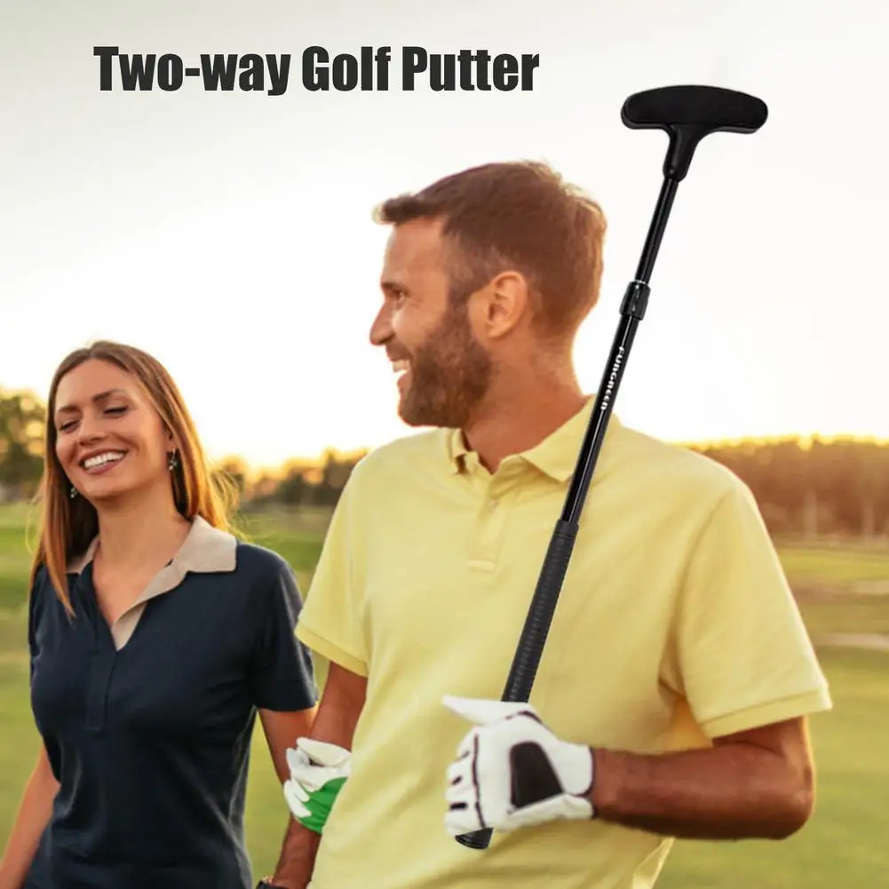 TPR Grip Golf Putter Club Portable Travel Putter Golf Accessories Retractable Putter Adjustable Extensible Two Way Golf Putter
TPR Grip Golf Putter Club Portable Travel Putter Golf Accessories Retractable Putter Adjustable Extensible Two Way Golf Putter