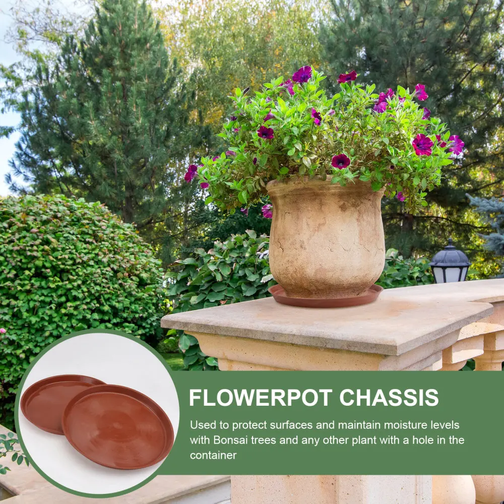 10pcs Flowerpot Drip Tray Plant Pot Saucer for Fleshiness Planter Garden Balcony - Type 400 (Red)
10pcs Flowerpot Drip Tray Plant Pot Saucer for Fleshiness Planter Garden Balcony - Type 400 (Red)