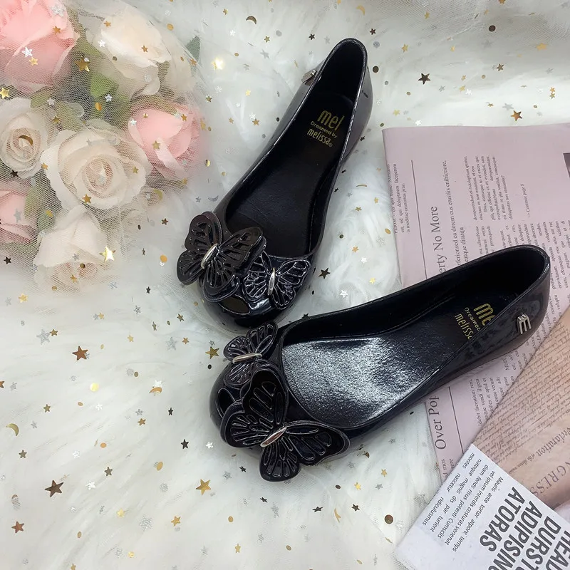 Two Butterfly Three-dimensional Butterfly Fragrant Jelly Shoes Jelly Sandals Beach Shoes Summer Sandals Fashion Cute HMI024
Two Butterfly Three-dimensional Butterfly Fragrant Jelly Shoes Jelly Sandals Beach Shoes Summer Sandals Fashion Cute HMI024