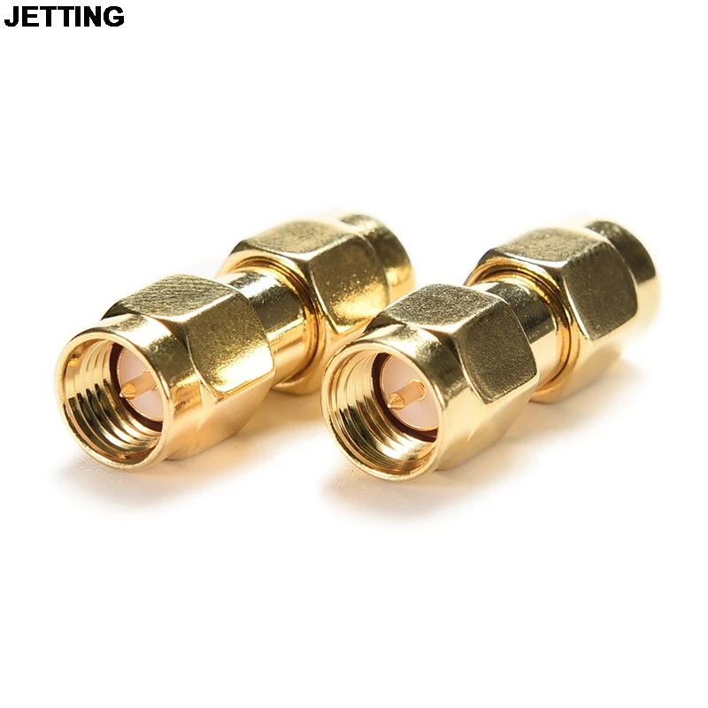 JETTING 1pc SMA Male to Male Plug Adapter SMA male to SMA male plug RF Coaxial Connector Straight Gold Plated Converter
JETTING 1pc SMA Male to Male Plug Adapter SMA male to SMA male plug RF Coaxial Connector Straight Gold Plated Converter