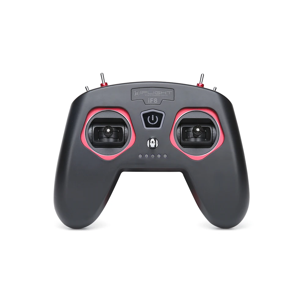 Пульт дистанционного управления iFlight 160*130*45 мм iF8 FPV с приемником iFlight iF8 R81 встроенный литиевый аккумулятор 3,7 В 1000 мА · ч для части FPV
Пульт дистанционного управления iFlight 160*130*45 мм iF8 FPV с приемником iFlight iF8 R81 встроенный литиевый аккумулятор 3,7 В 1000 мА · ч для части FPV