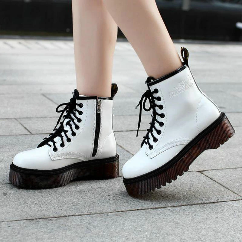 Platform Ankle Boots For Women Boots Plush Warm Women Winter Boots For Martin Boots Female Winter Shoes Booties Women Shoes 2019 
Platform Ankle Boots For Women Boots Plush Warm Women Winter Boots For Martin Boots Female Winter Shoes Booties Women Shoes 2019