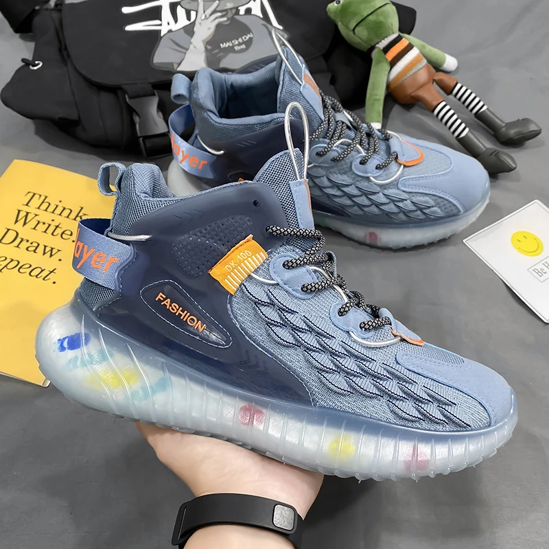 Men's shoes sneakers summer leisure mesh outdoor comfortable running sports flying woven non-slip light trend vulcanized shoes 
Men's shoes sneakers summer leisure mesh outdoor comfortable running sports flying woven non-slip light trend vulcanized shoes