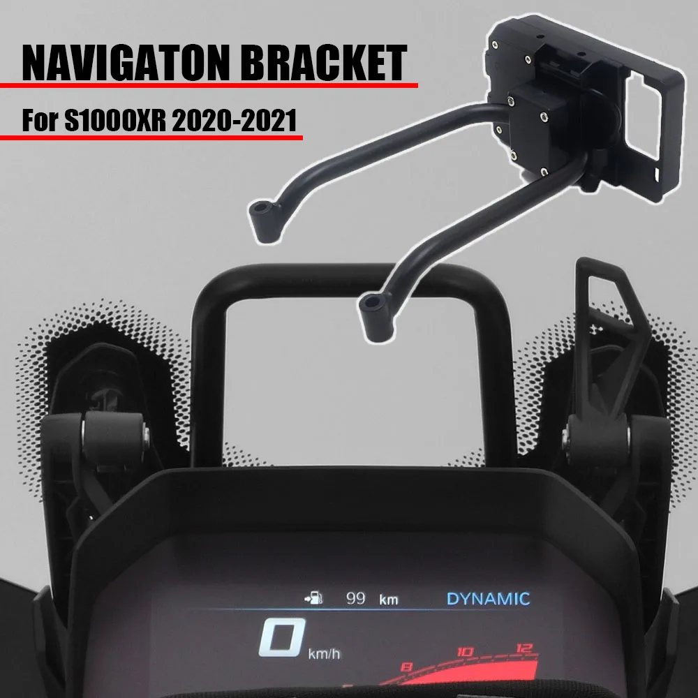 

NEW Motorcycle Stand Holder Mobile Phone GPS Navigaton Bracket USB and Wireless Charging For BMW S1000XR S1000 XR 2020 2021