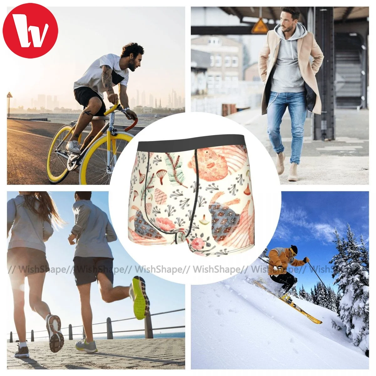 Bear Underwear Boys Customs Classic Trunk Pouch Hot Polyester Boxer Brief
Bear Underwear Boys Customs Classic Trunk Pouch Hot Polyester Boxer Brief