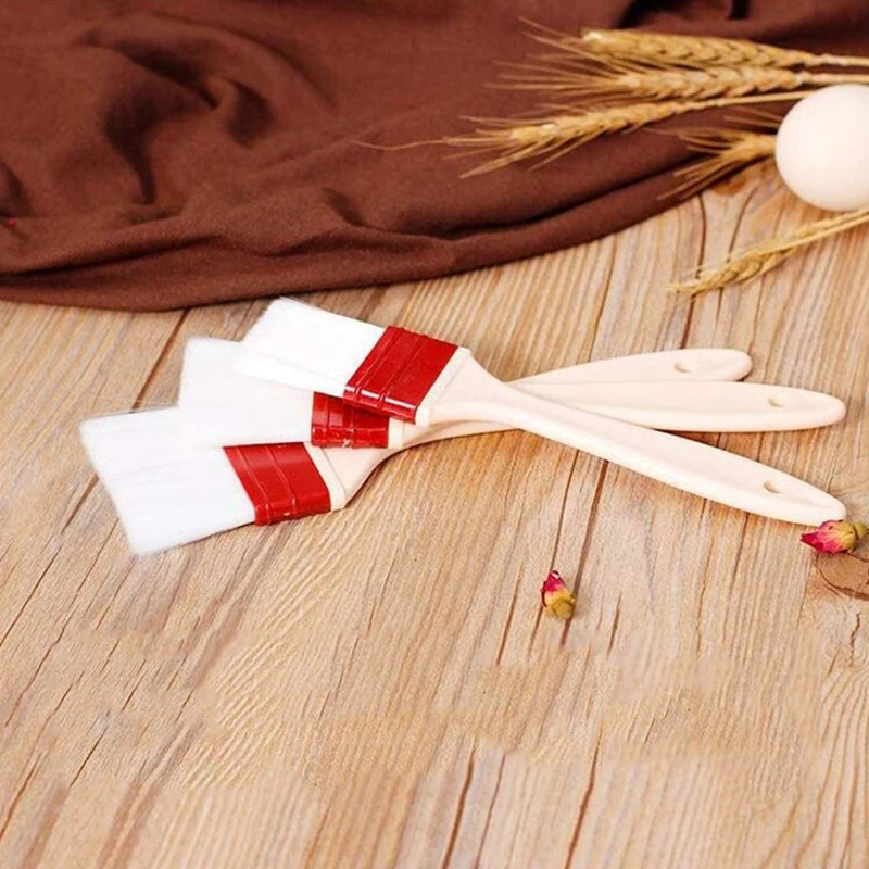 5PCS Plastic Pastry Brushes Basting Oil Brush for Grill BBQ Spread Butter Baking Marinade Brushes (1, 1.5, 2, 3 Inches)
5PCS Plastic Pastry Brushes Basting Oil Brush for Grill BBQ Spread Butter Baking Marinade Brushes (1, 1.5, 2, 3 Inches)