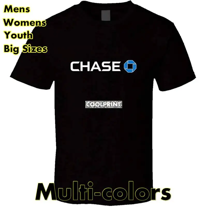 Хлопковая футболка с логотипом Чейза банка, мужские футболки оверсайз, новинка, футболки с принтом
Хлопковая футболка с логотипом Чейза банка, мужские футболки оверсайз, новинка, футболки с принтом