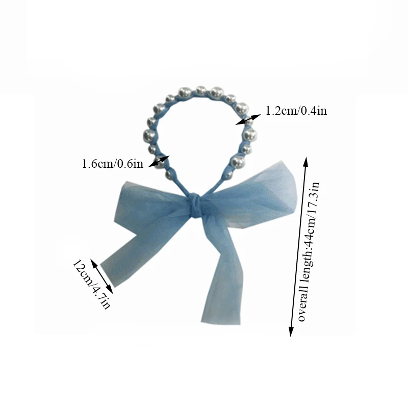 Retro Palace Style Ribbons Headband Lace Faux Pearl Tie Bow Hair Band For Women Head Hoop Turban Headwrap Party Hair Accessories
Retro Palace Style Ribbons Headband Lace Faux Pearl Tie Bow Hair Band For Women Head Hoop Turban Headwrap Party Hair Accessories