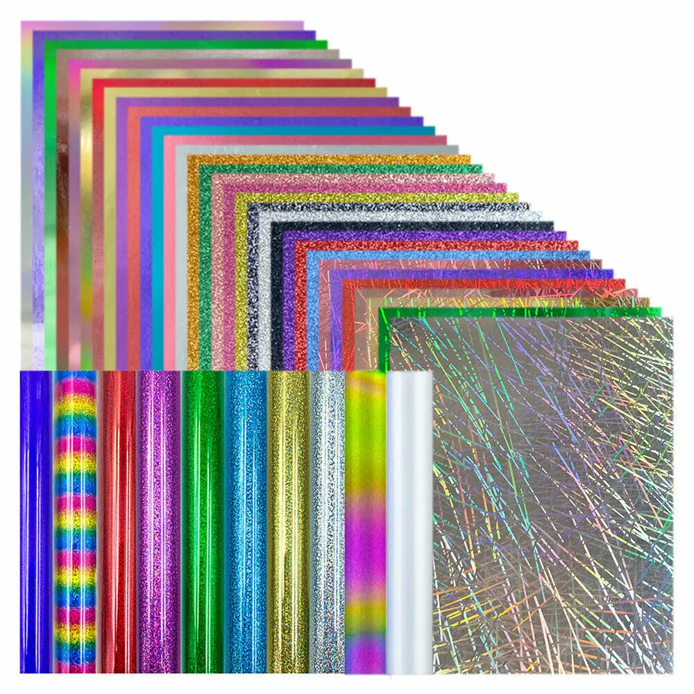 42 Assorted Colors Heat Transfer Vinyl Film Iron on Tshirts Making Sign for Vinyl Cricut for Fabric Textile Festival Party Decor
42 Assorted Colors Heat Transfer Vinyl Film Iron on Tshirts Making Sign for Vinyl Cricut for Fabric Textile Festival Party Decor