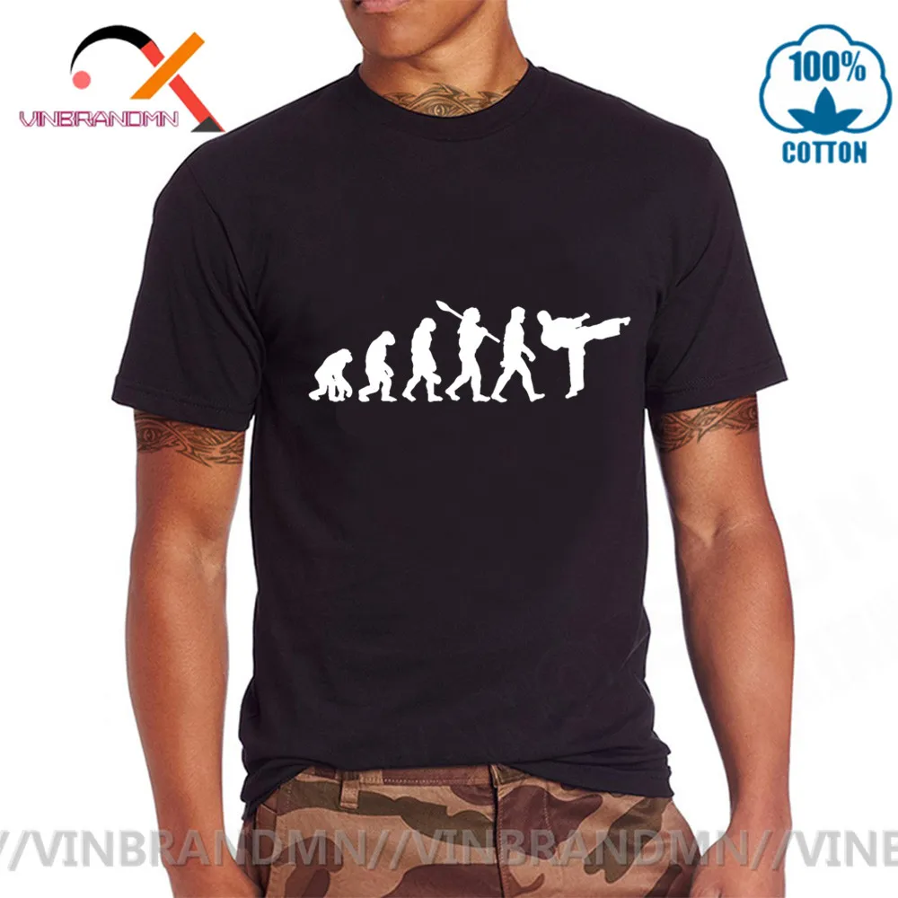 Фото Забавная футболка с героями мультфильма Эволюция каратэ для - купить