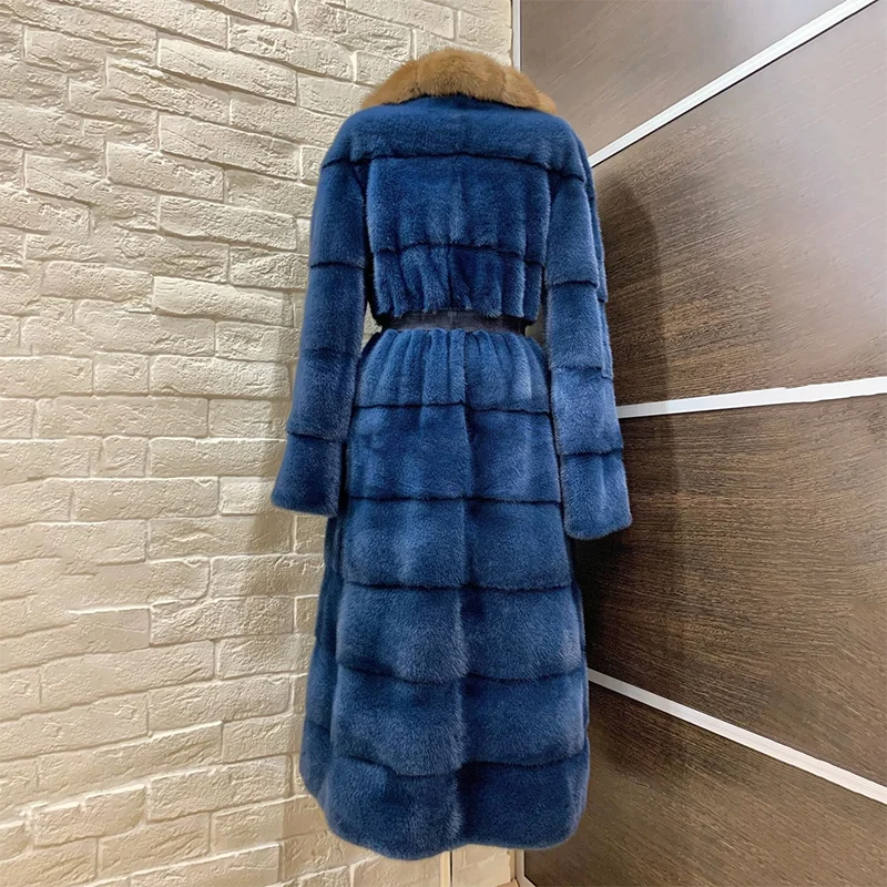 Женское длинное пальто из натуральной норки, зимняя куртка из натуральной кожи с воротником из меха енота, пальто большого размера
Женское длинное пальто из натуральной норки, зимняя куртка из натуральной кожи с воротником из меха енота, пальто большого размера