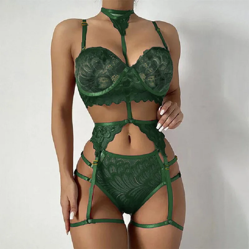 New Sexy Fashion Lace Lingerie Underwear Sleepwear Steel Ring Pajamas Garter Sexy G-String Lingerie Set Lenceria For Woman
New Sexy Fashion Lace Lingerie Underwear Sleepwear Steel Ring Pajamas Garter Sexy G-String Lingerie Set Lenceria For Woman