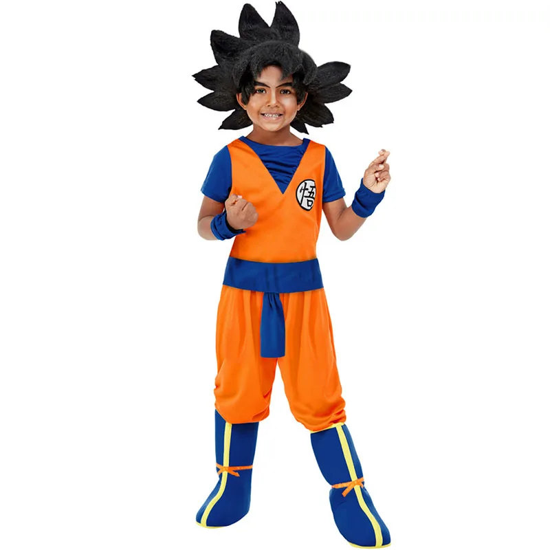 Boys JP Anime Character Jumpsuit Wig Suit Kids Halloween Cosplay Costumes Child Party Role Play Dress Up Outfit
Boys JP Anime Character Jumpsuit Wig Suit Kids Halloween Cosplay Costumes Child Party Role Play Dress Up Outfit