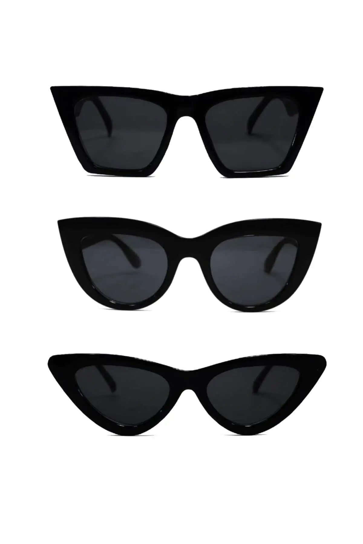 2021 New Fashion Women Sunglasses Accessory Aesthetic Appearance 3 Pcs Set Black Thick Framed Luxury Cat Pointed Corner Model
2021 New Fashion Women Sunglasses Accessory Aesthetic Appearance 3 Pcs Set Black Thick Framed Luxury Cat Pointed Corner Model